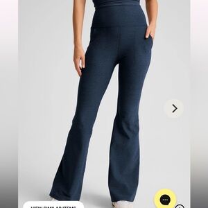 Beyond Yoga Flare Leggings - Earthy Pink